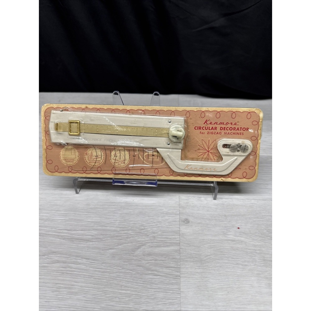 VTG Kenmore Circular Decorator Zigzag Sewing Machine Attachment 607.79